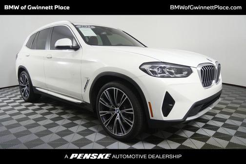 Alpine White 2023 BMW X3 sDrive30i