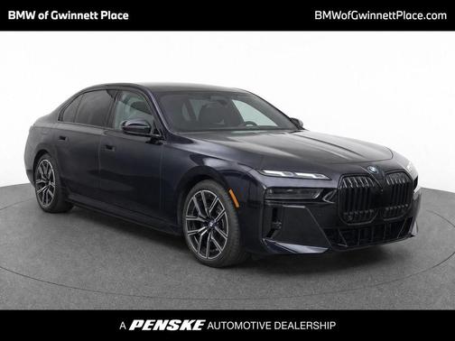Carbon Black Metallic 2023 BMW 740 i