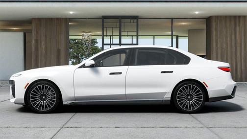 Mineral White Metallic 2026 BMW 740 740i