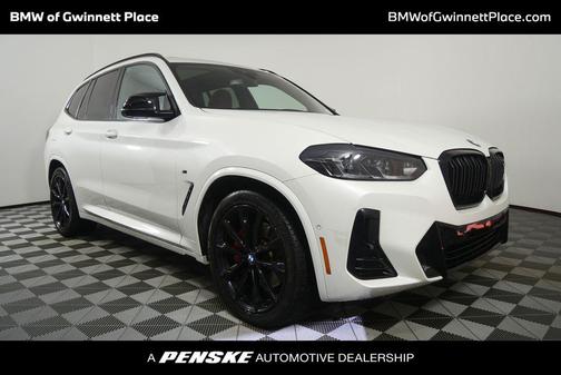 Mineral White Metallic 2024 BMW X3 M40i