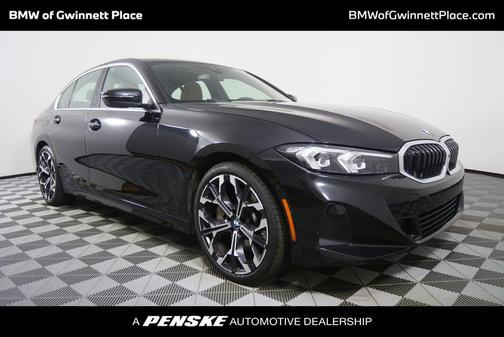 Black Sapphire Metallic 2025 BMW 330 330i