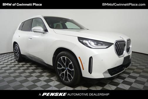 White Metallic 2025 BMW X3 30 xDrive