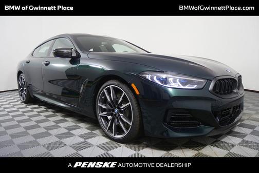Carbon Black Metallic 2026 BMW 840 Gran Coupe xDrive Sedan