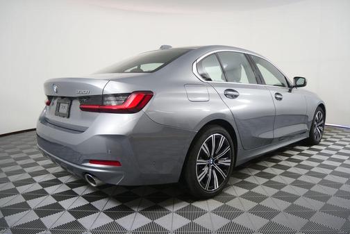 Gray Metallic 2025 BMW 330 330i