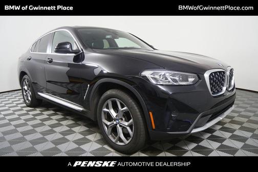Black 2025 BMW X4 xDrive30i