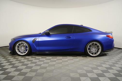 Frozen Portimao Blue Metallic 2023 BMW M4 Competition xDrive
