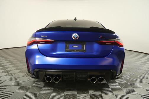 Frozen Portimao Blue Metallic 2023 BMW M4 Competition xDrive