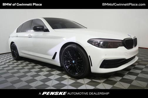 Mineral White Metallic 2019 BMW 530 530i