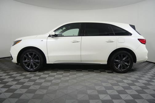 Diamond White Pearl 2019 Acura MDX 3.5L Technology & A-Spec Pkgs