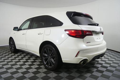 Diamond White Pearl 2019 Acura MDX 3.5L Technology & A-Spec Pkgs