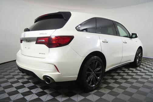 Diamond White Pearl 2019 Acura MDX 3.5L Technology & A-Spec Pkgs