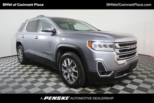 Satin Steel Metallic 2020 GMC Acadia FWD SLT