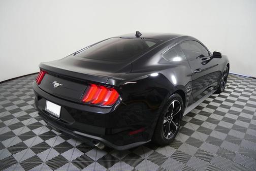 Shadow Black 2021 Ford Mustang EcoBoost