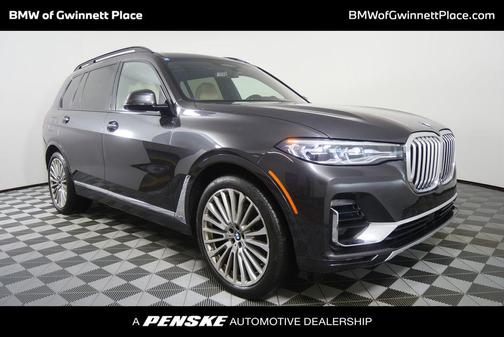 Dark Graphite Metallic 2021 BMW X7 xDrive40i