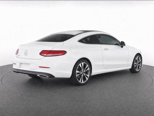 Polar White 2023 Mercedes-Benz C-Class Coupe