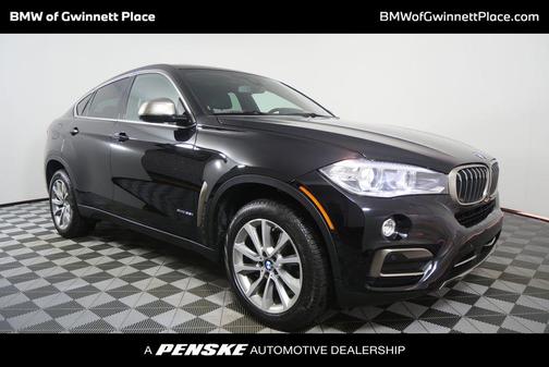 Jet Black 2017 BMW X6 xDrive35i