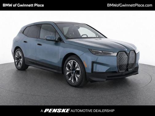 Blue 2024 BMW iX xDrive50