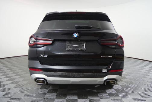 Black Sapphire Metallic 2023 BMW X3 sDrive30i