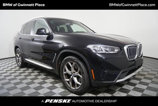 Black Sapphire Metallic 2023 BMW X3 sDrive30i