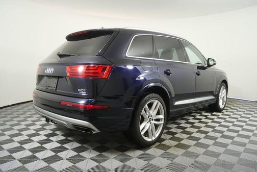 Dark Blue 2018 Audi Q7 3.0T Prestige