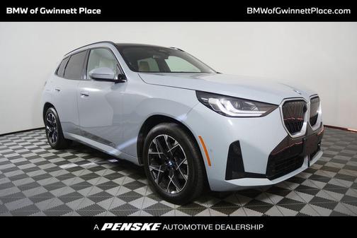 Gray Metallic 2025 BMW X3 30 xDrive