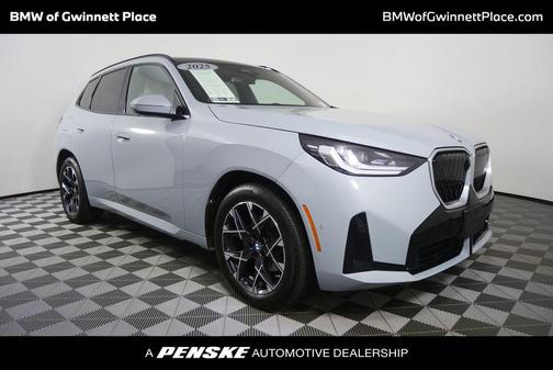 Gray Metallic 2025 BMW X3 30 xDrive