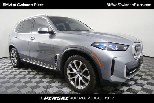 Gray Metallic 2025 BMW X5 sDrive40i