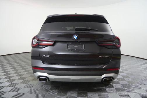 Dark Graphite Metallic 2022 BMW X3 sDrive30i