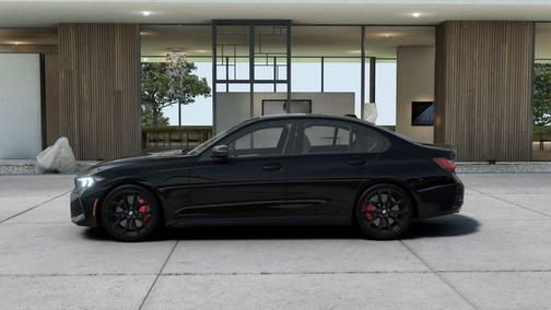 Black Sapphire Metallic 2026 BMW 330 NA