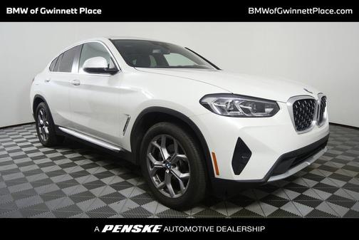 Black 2025 BMW X4 xDrive30i