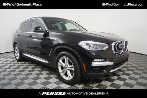 Jet Black 2019 BMW X3 sDrive30i