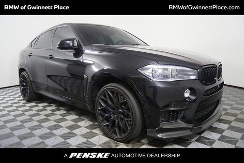 Black Sapphire Metallic 2017 BMW X6 M Base