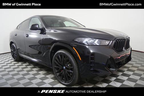 Black Sapphire Metallic 2027 BMW X6 xDrive40i