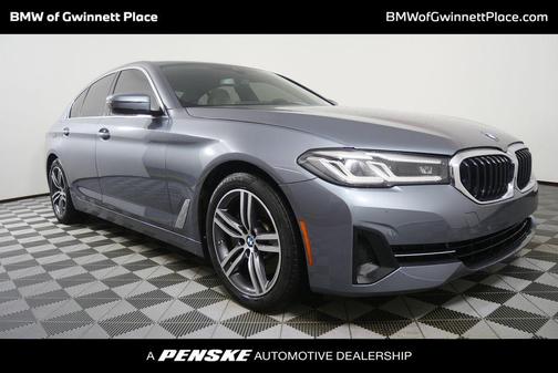 Bluestone Metallic 2022 BMW 530 i