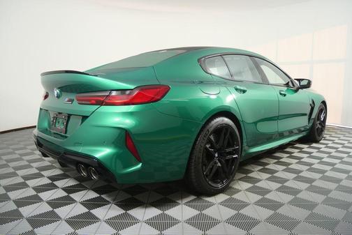 Isle of Man Green Metallic 2024 BMW M8 Gran Coupe Competition