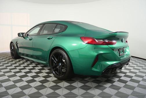 Isle of Man Green Metallic 2024 BMW M8 Gran Coupe Competition