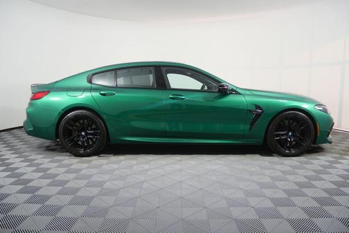 Isle of Man Green Metallic 2024 BMW M8 Gran Coupe Competition