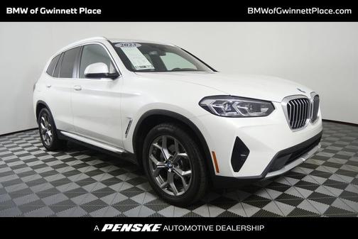 White Metallic 2023 BMW X3 sDrive30i