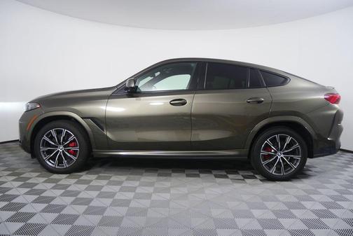 Manhattan Green Metallic 2024 BMW X6 xDrive40i
