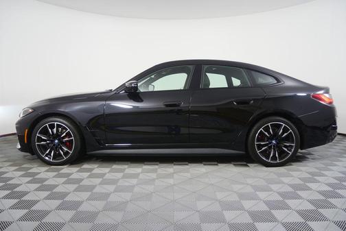 Black Sapphire Metallic 2023 BMW i4 Gran Coupe M50