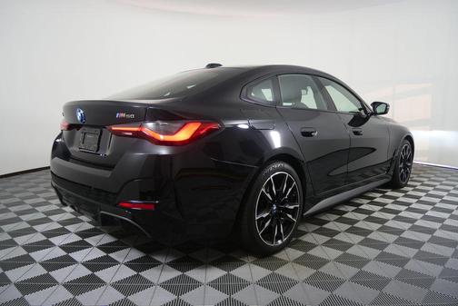 Black Sapphire Metallic 2023 BMW i4 Gran Coupe M50