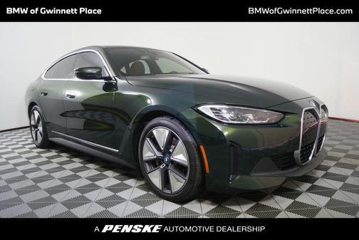 San Remo Green Metallic 2024 BMW i4 Gran Coupe xDrive40