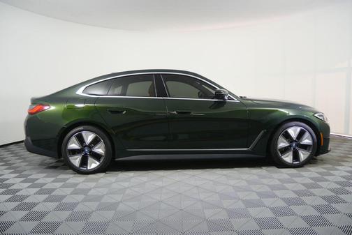 San Remo Green Metallic 2024 BMW i4 Gran Coupe xDrive40
