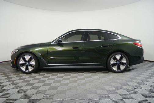 San Remo Green Metallic 2024 BMW i4 Gran Coupe xDrive40