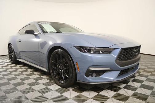 Vapor Blue Metallic 2025 Ford Mustang EcoBoost