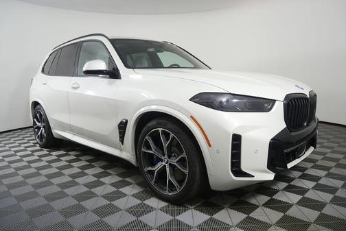 Mineral White Metallic 2026 BMW X5 PHEV xDrive50e