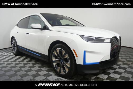 Alpine White 2023 BMW iX xDrive50
