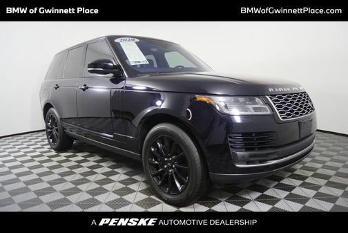 Black 2020 Land Rover Range Rover 3.0L V6 Supercharged HSE