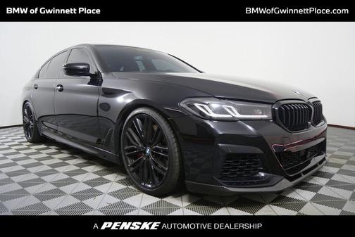 Black Sapphire Metallic 2023 BMW 540 i