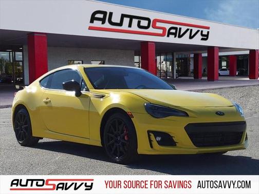 2017 Subaru BRZ Series. Yellow